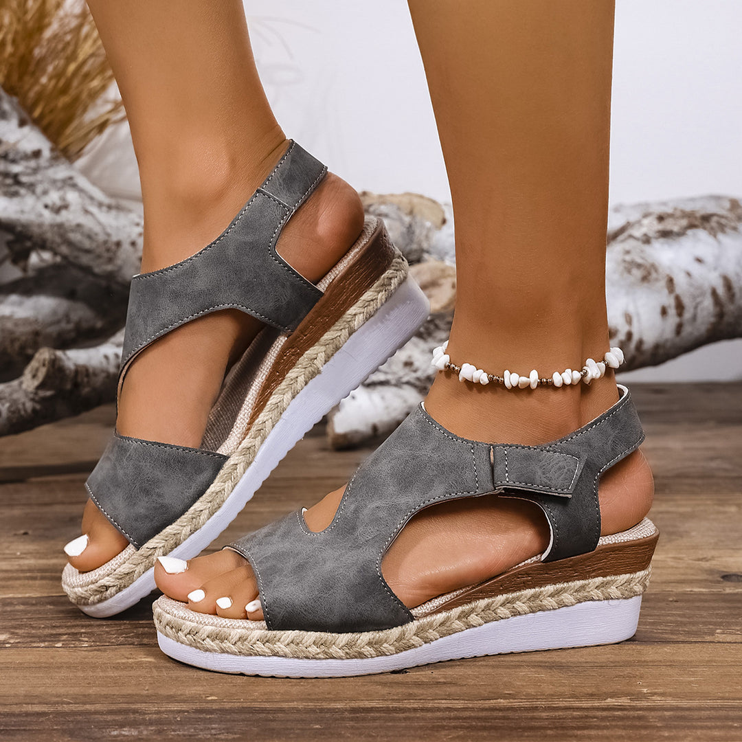 Damen Plateau-Sandalen EB