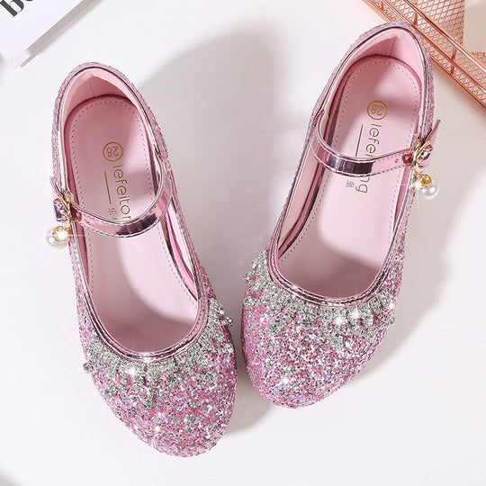 Damen Glitzernde und schicke Ballerinas EB