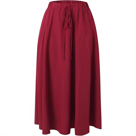 Damen Maxi-Rock im floralen Design mit elastischem Bund EB