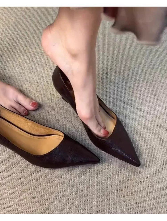 Damen elegante Pumps mit modischem Spitzendesign und bequemer Innensohle EB