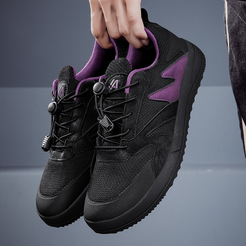 Unisex nan atmungsaktive Allround-Sneaker mit Schnellverschluss und stoßdämpfender Schaumsohle EB