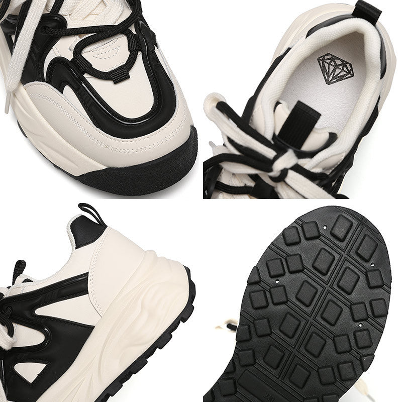 Damen Chunky Sneakers mit ergonomischer Dämpfung und atmungsaktivem Obermaterial EB