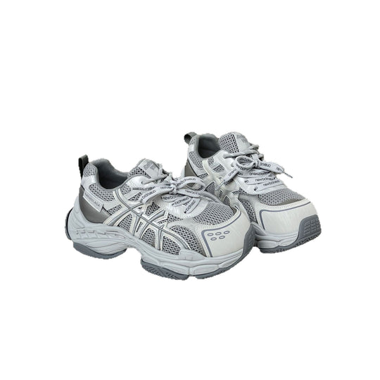 Damen Sportliche Sneakers mit verbesserter Dämpfung und atmungsaktiver Mesh-Konstruktion EB
