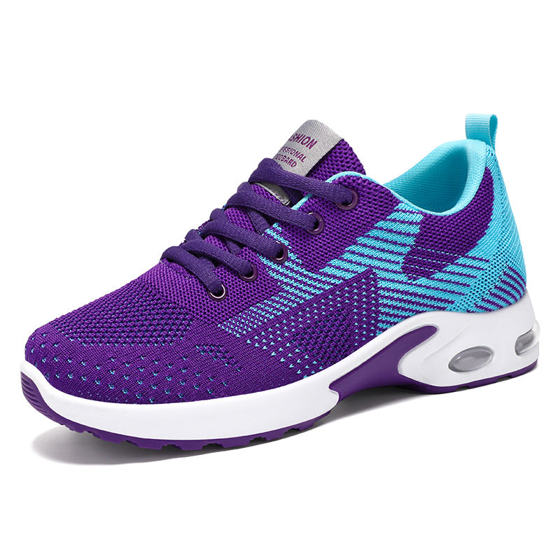 Damen Sportliche Atmungsaktive Sneaker EB