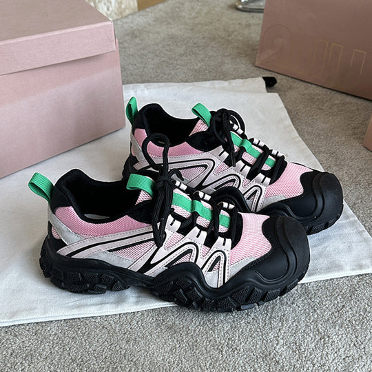 Damen Multifunktionale Fitness-Sneaker mit rutschfester Sohle und atmungsaktivem Obermaterial EB
