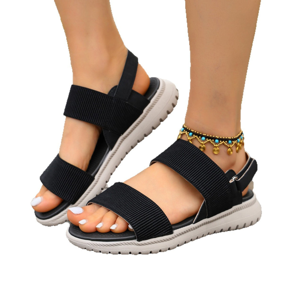 Damen Sportliche Sandalen mit verstellbaren Riemen und rutschfester Sohle EB