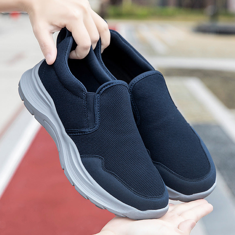 Damen Atmungsaktive Slip-On Sneakers für den Alltag EB