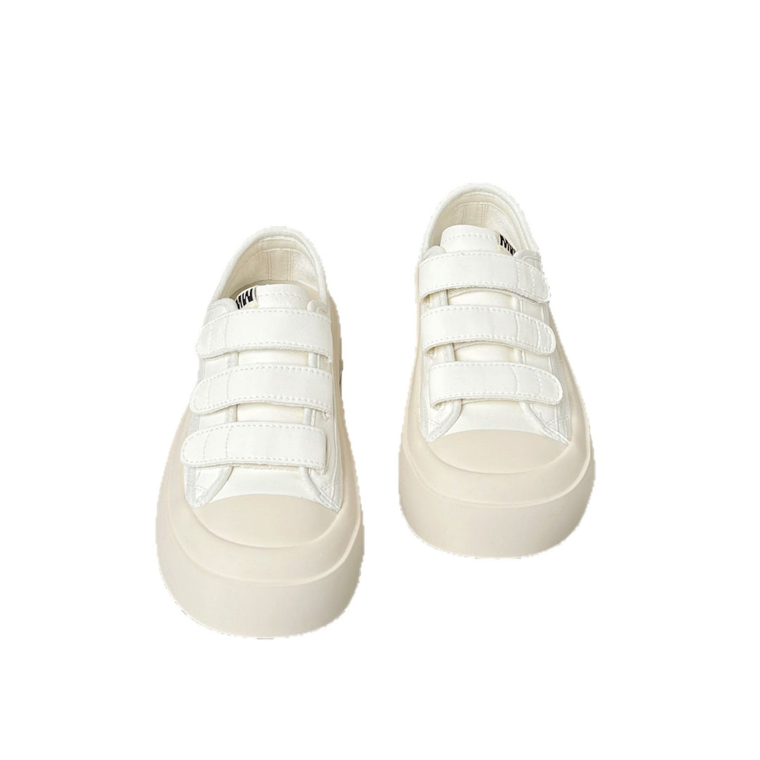 Damen Plateau-Sneaker mit verstellbarem Klettverschluss und innovativer Sohlenkonstruktion EB