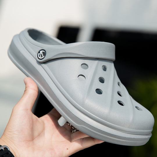Damen Bequeme Clogs mit Luftlöchern EB