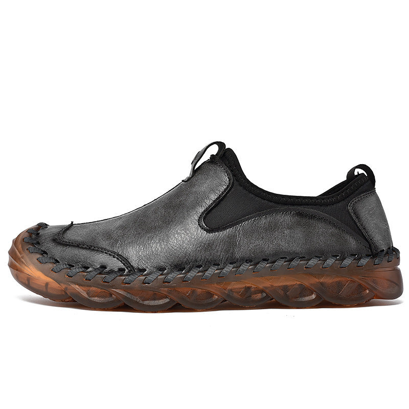 Herren Komfortable Slip-On Mokassins mit ihrem einzigartigen Design EB