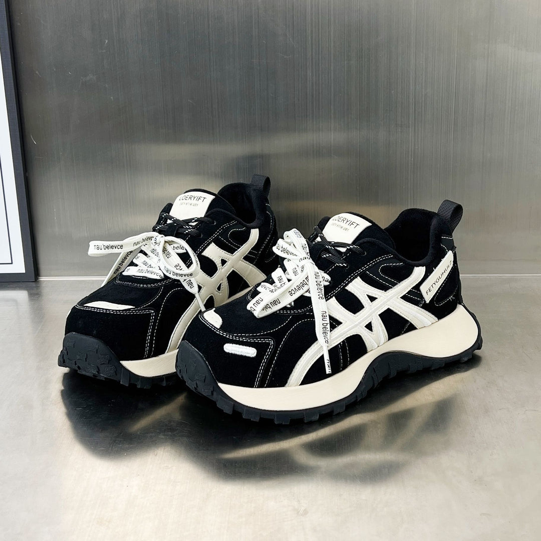 Damen Sportliche Trail-Sneakers mit rutschfester Sohle und atmungsaktivem Obermaterial EB