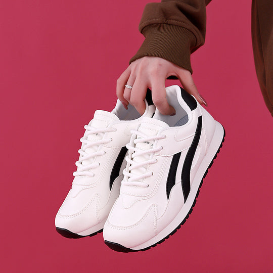 Damen Sportliche Sneakers mit hochwertigem Obermaterial und rutschfester Sohle EB