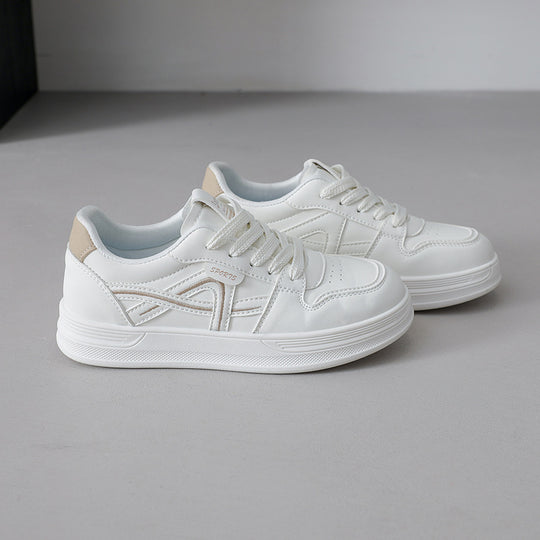 Damen sportliche Sneaker mit atmungsaktivem Obermaterial und rutschfester Sohle EB