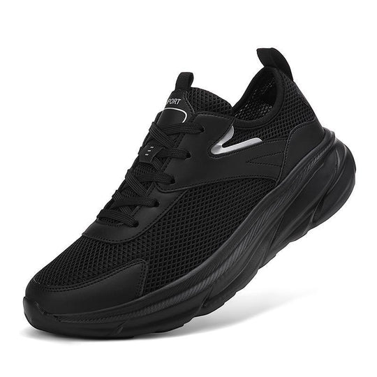 Damen Sportliche Freizeit-Sneaker mit atmungsaktivem Mesh-Obermaterial und rutschfester Sohle EB