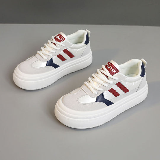 Damen Plattform-Sneaker mit sportivem Design EB