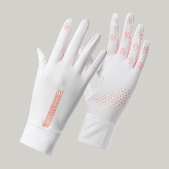 EB | Sonnenschirm Eis Seide Handschuhe