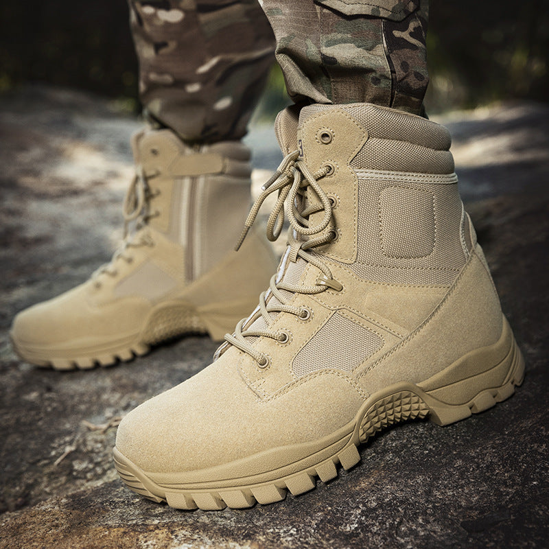 Damen taktische Wanderschuhe mit rutschfester Profilsohle und atmungsaktivem Obermaterial EB