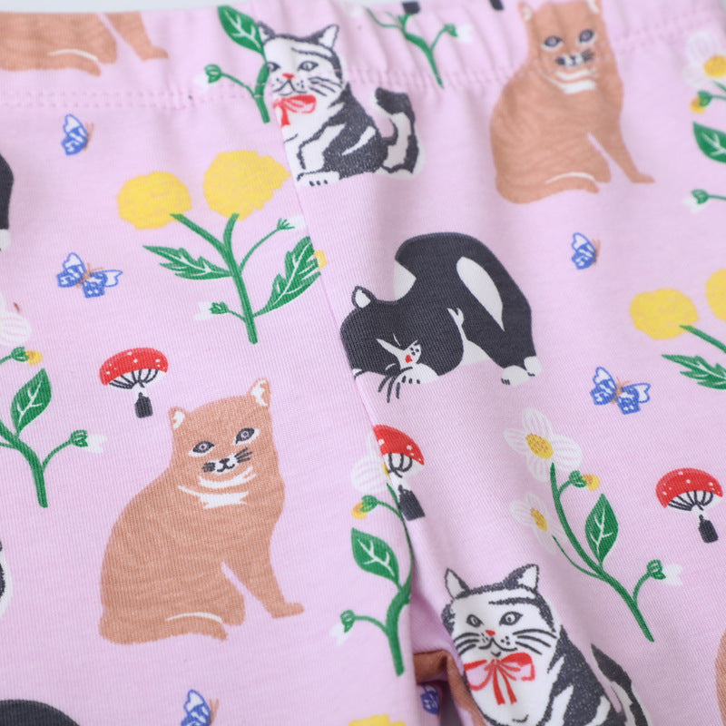 Kinder Leggings mit tierischem Motiv EB