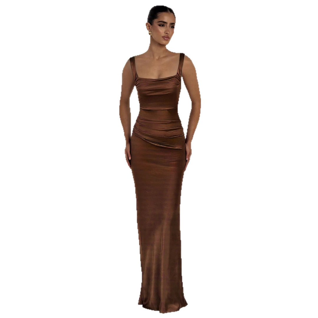 Damen Langarm Abendkleid EB