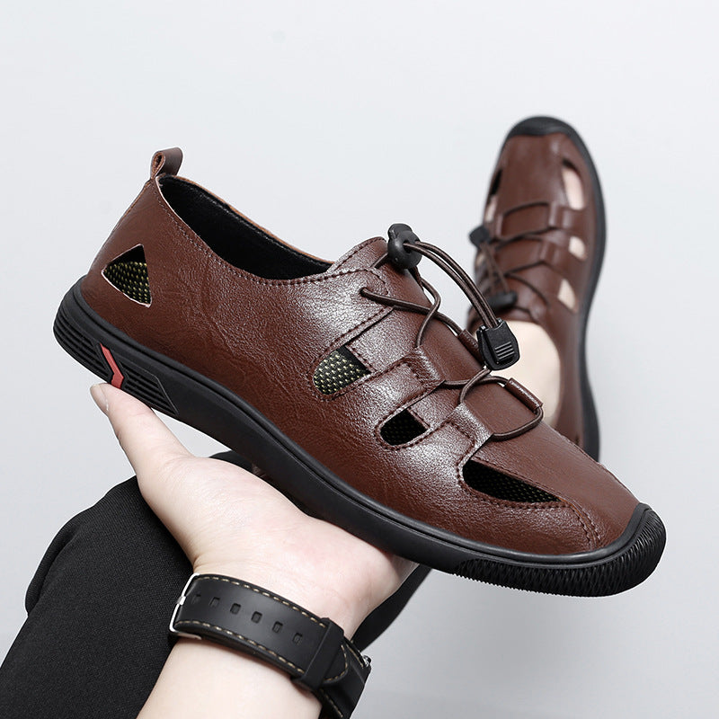 Herren Atmungsaktive Freizeit-Schuhe mit flexibel einstellbarem Schnürsystem EB