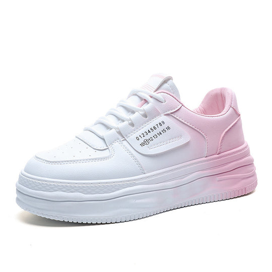 Damen modische Plateau Sneakers mit komfortabler Dämpfung EB