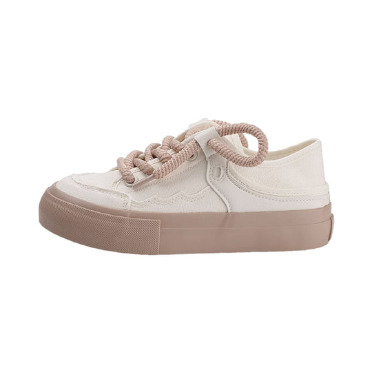 Damen Sneakers mit innovativen, strukturierten Schnürsenkeln EB
