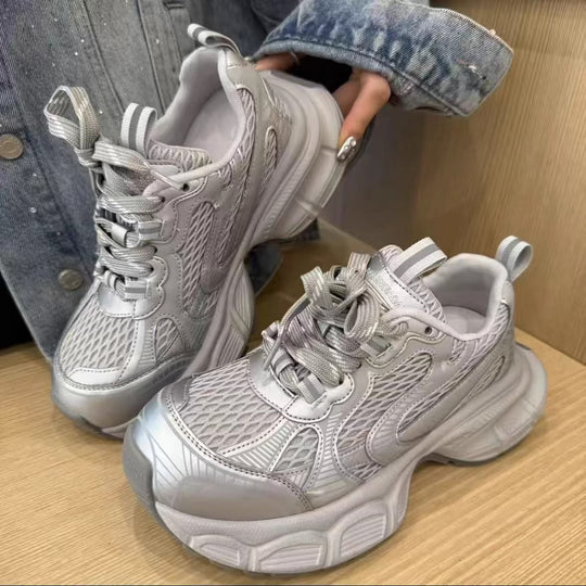 Damen Sportliche und atmungsaktive Sneakers EB