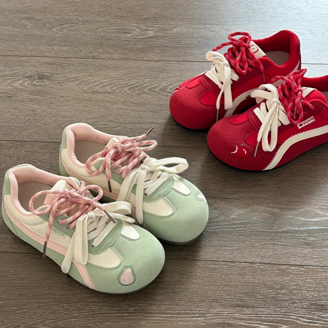 Damen Sportliche Sneakers mit auffälligem Design und bequemer Dämpfung EB