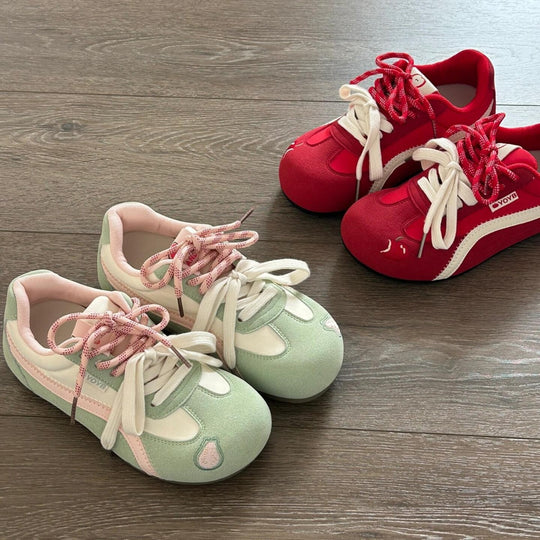 Damen Sportliche Sneakers mit auffälligem Design und bequemer Dämpfung EB