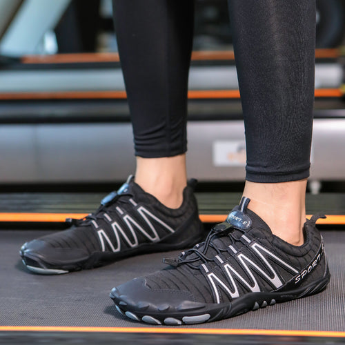 Damen Sportliche Outdoor-Schuhe mit rutschfester Sohle und atmungsaktivem Obermaterial EB
