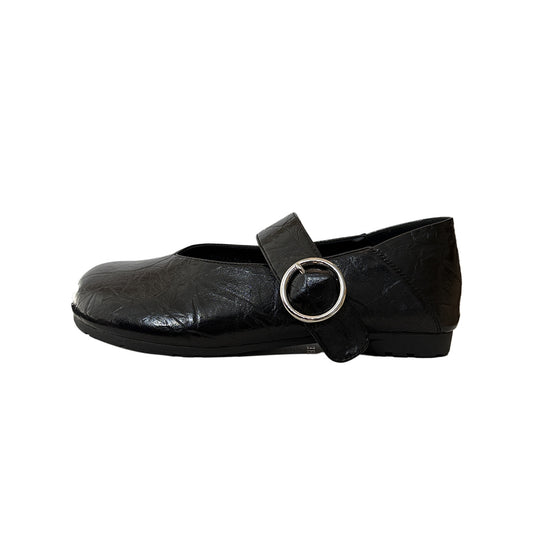 Damen elegante Ballerinas mit verstellbarem Riemen EB