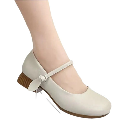 Damen elegante Ballerinas mit modischem Riemen und komfortablem Fußbett EB