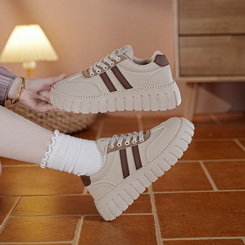 Damen Chunky Sneakers mit verstärktem Komfort und rutschfester Sohle EB