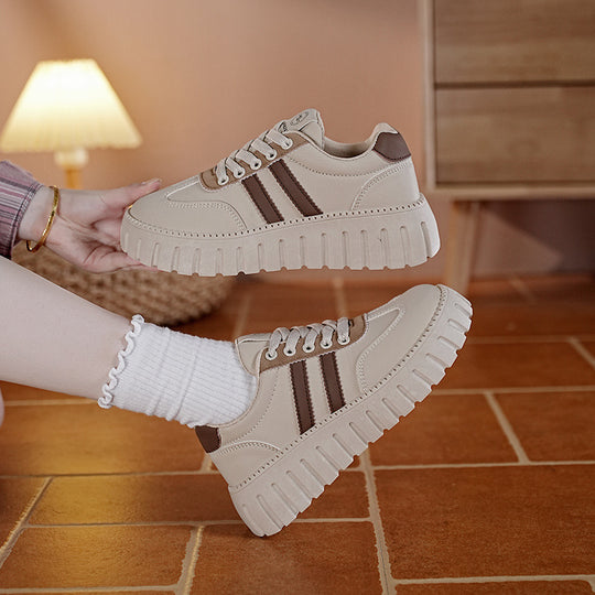 Damen Chunky Sneakers mit verstärktem Komfort und rutschfester Sohle EB