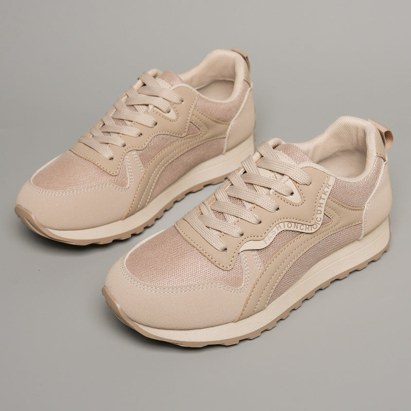 Damen Sportliche Freizeitschuhe mit atmungsaktiven Mesh-Einsätzen und dämpfender Laufsohle EB