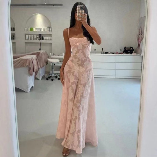 EB | Perspektive Slim Fit Hosenträger Blumenkleid