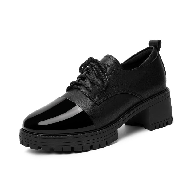 Damen Modische Sneakers mit klobigem Blockabsatz und trendigem Design EB
