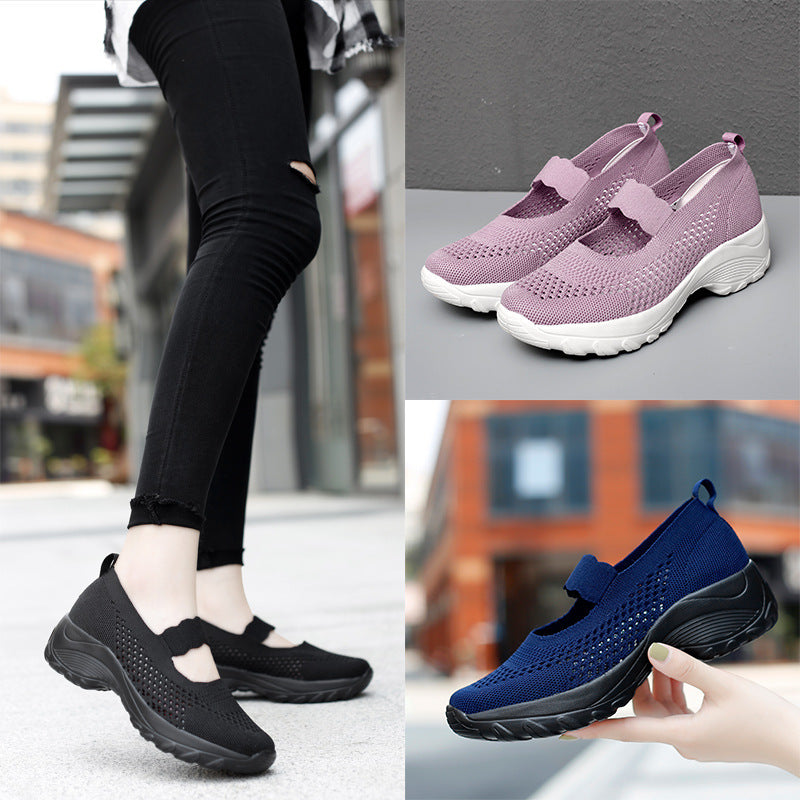 Damen Atmungsaktive Freizeitschuhe mit elastischem Schnürsystem EB