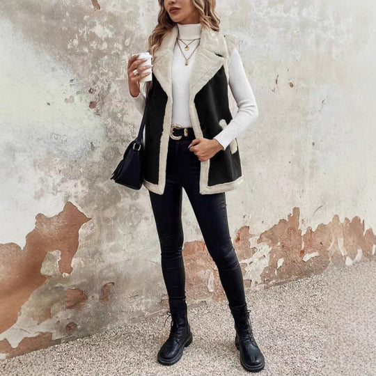 Damen Wolle Mantel EB