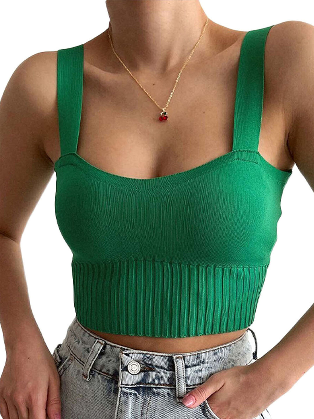 Damen Oversized Strickoberteil aus hochwertiger Baumwolle mit Tasche EB