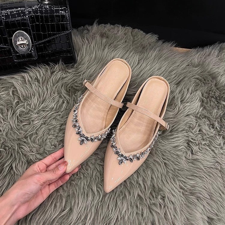 Damen Pumps mit funkelnder Strassverzierung EB