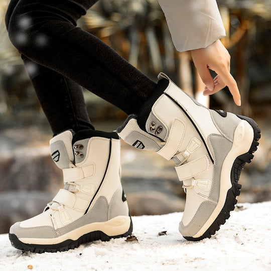 Damen Winterboots mit isolierender Fütterung und rutschfester Sohle EB