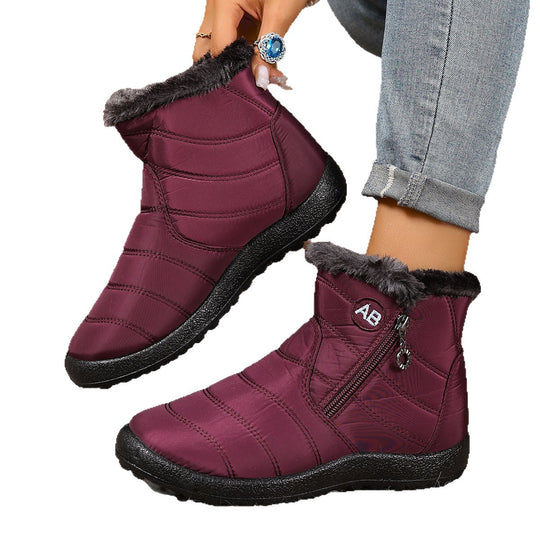 Damen Winterboots mit innerer Isolation und wasserabweisendem Obermaterial EB