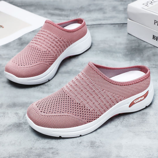 Damen Komfortable und atmungsaktive Slip-On Schuhe EB
