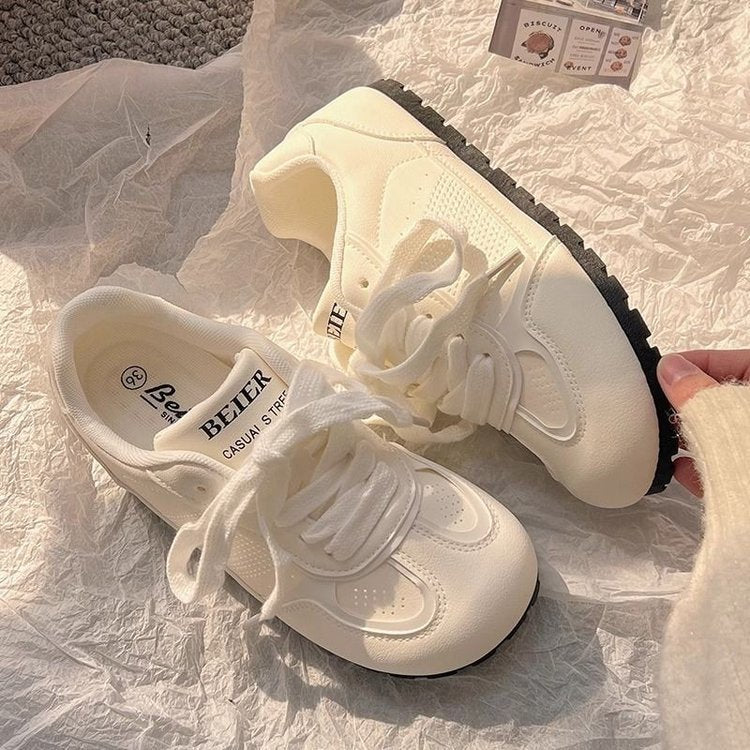 Damen Sportliche Sneakers mit atmungsaktivem Obermaterial und gepolsterter Sohle EB