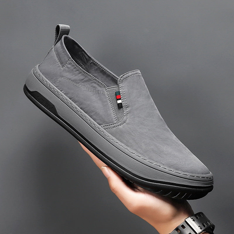 Damen Bequeme Slip-On Freizeitschuhe mit gepolsterter Sohle EB