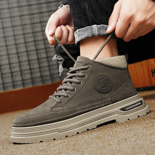 Damen Robuste Mid-Cut Sneakers mit hohem Tragekomfort und atmungsaktivem Obermaterial EB