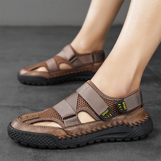 Damen Sportliche Komfortsandalen mit praktischem Klettverschluss EB