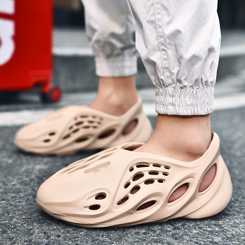 Damen Bunte Komfort-Sandalen mit Luftzirkulation und rutschfester Sohle EB