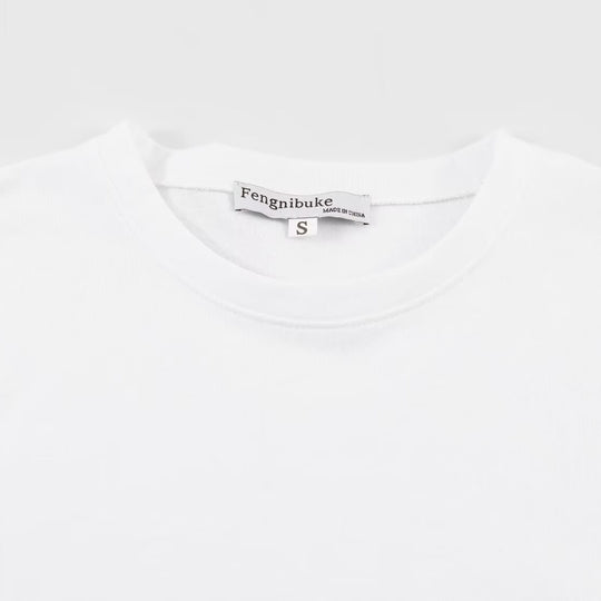 Damen T-Shirt mit elegantem Spitzenschnitt und zeitloser Schleifen-Applikation EB